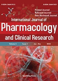 International Journal of Pharmacology and Clinical Research Cover Page